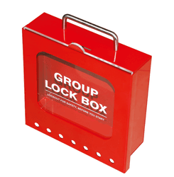 Group Lockout Box Sliding Front