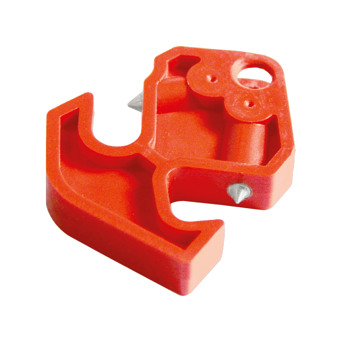 Miniature Circuit Breaker Lockout, Red 