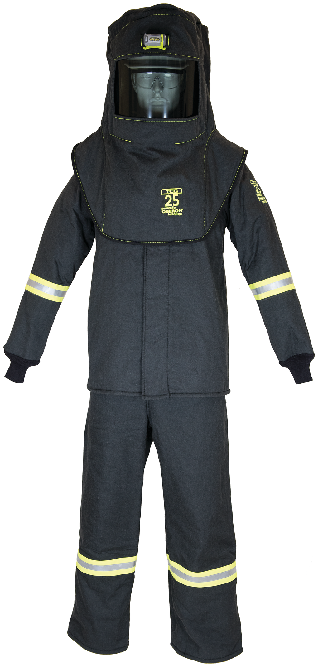 TCG25 Series Arc Flash Hood, Coat, & Bib Suit Set - 4X-Large 