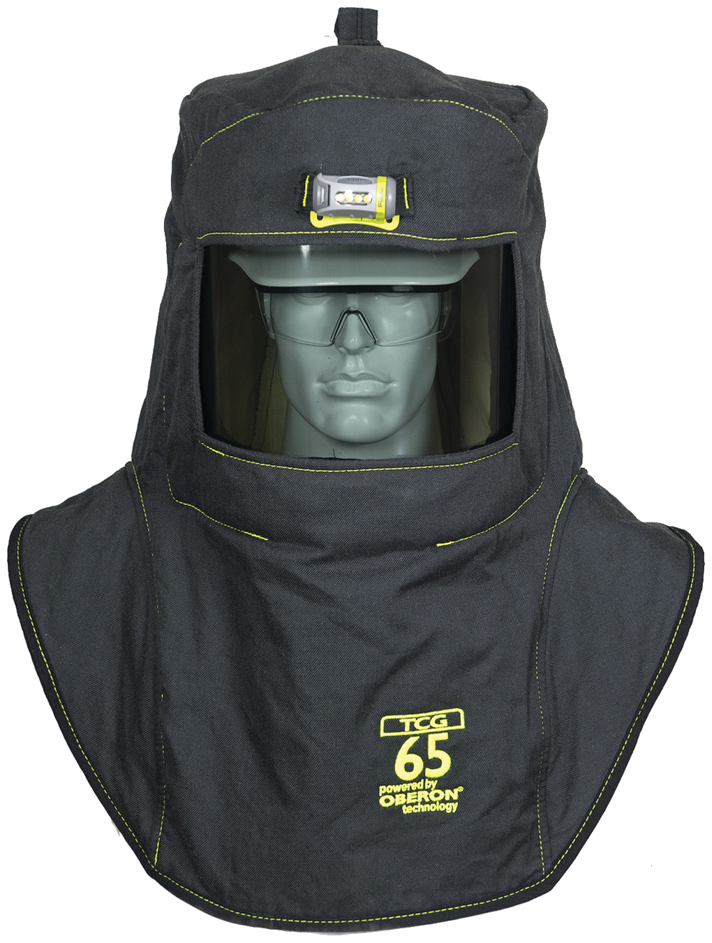 TCG65 Series Ultralight Arc Flash Hood & Hard Cap - Oberon Hard Cap 