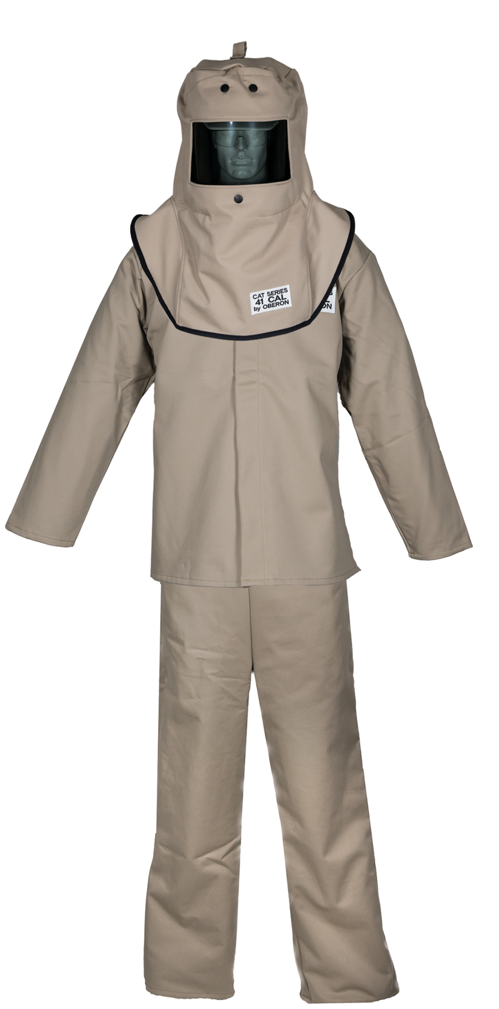 CAT4 Series Arc Flash Hood, Coat, & Bib Suit Set - Medium 