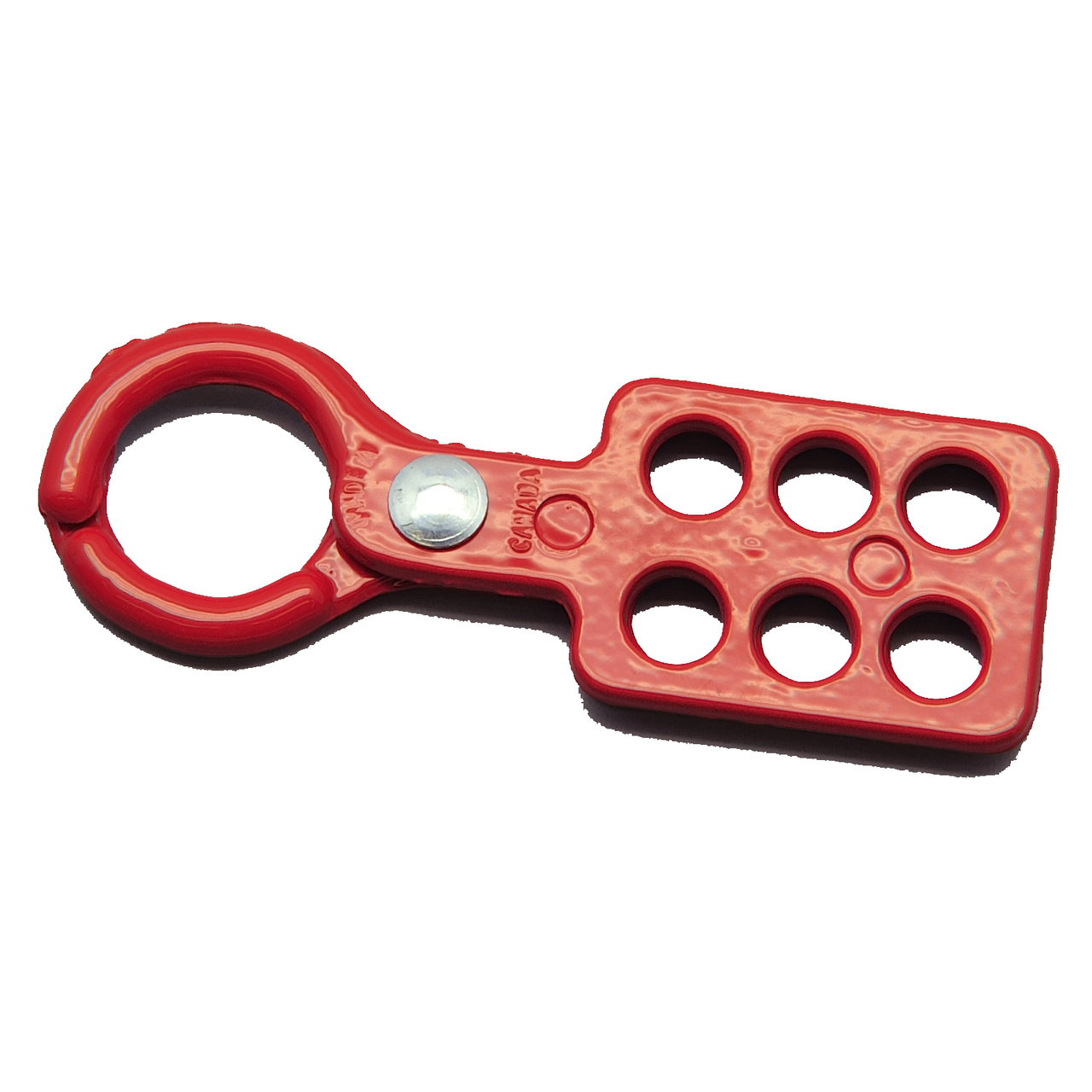 ZING 7127 RecycLockout Lockout Tagout Hasp, 1 Inch Recycled Aluminum 