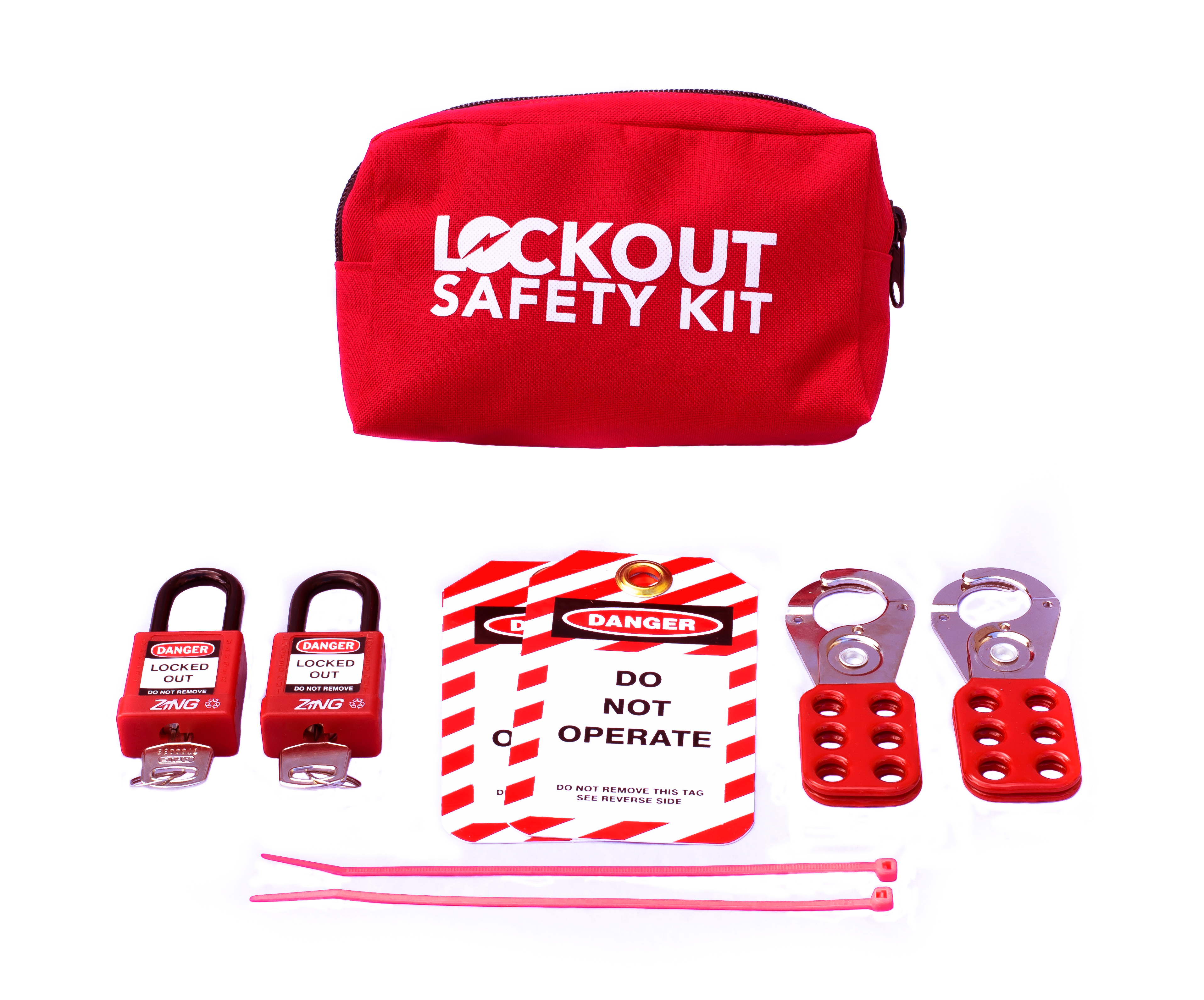 Basic Lockout Kit, Portable Pouch 