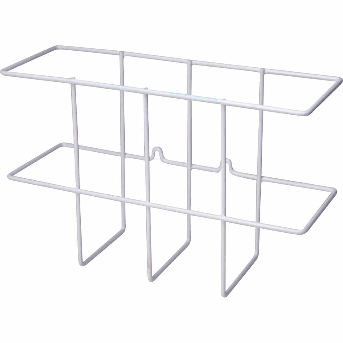 ZING 7199-White Eco Binder Holder, Wire Wall Rack 