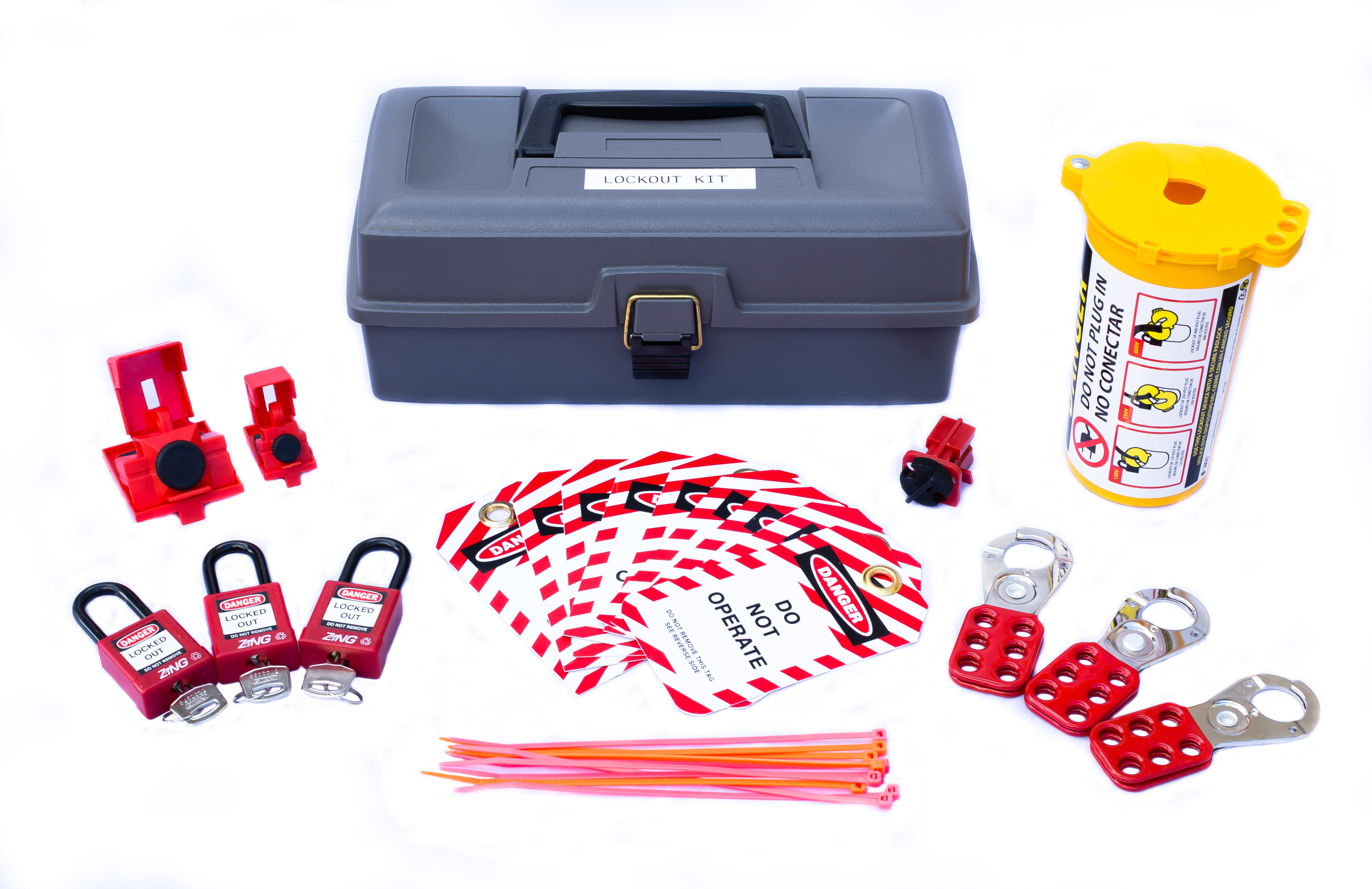 Electrical Lockout Toolbox Kit 