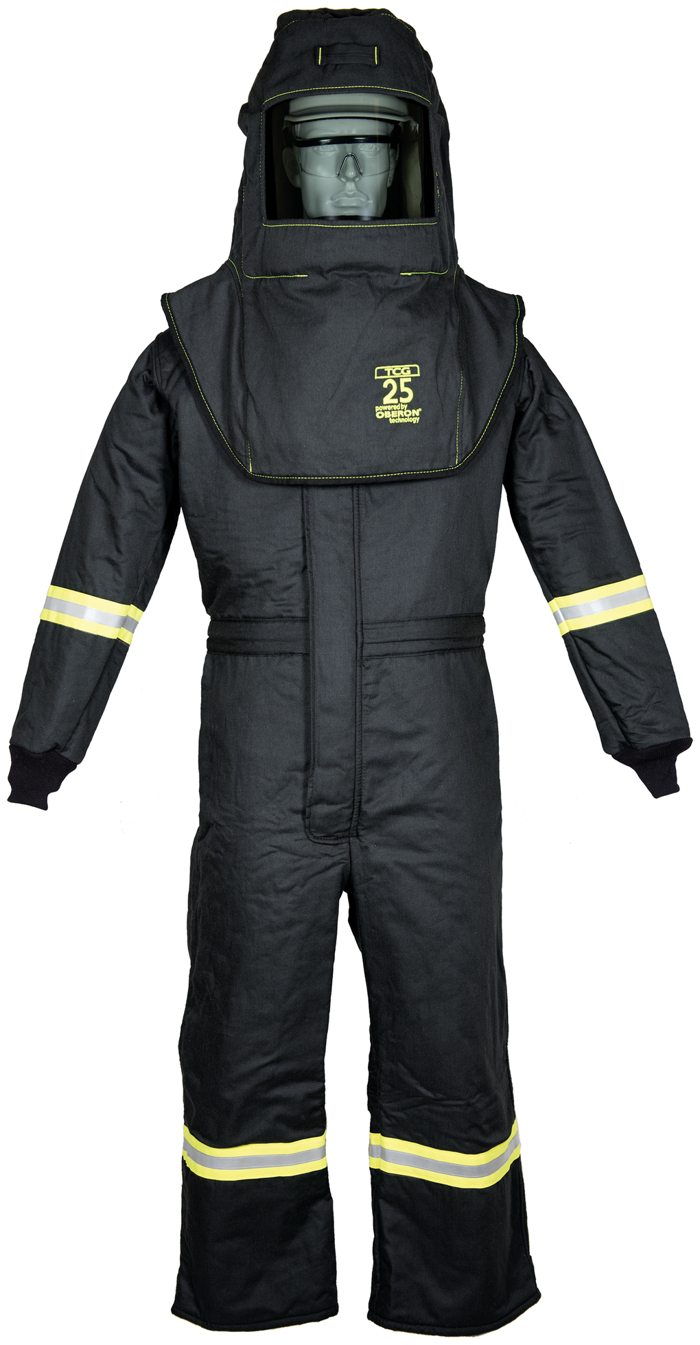 TCG25 Series Arc Flash Hood & Coverall Suit Set - Small 