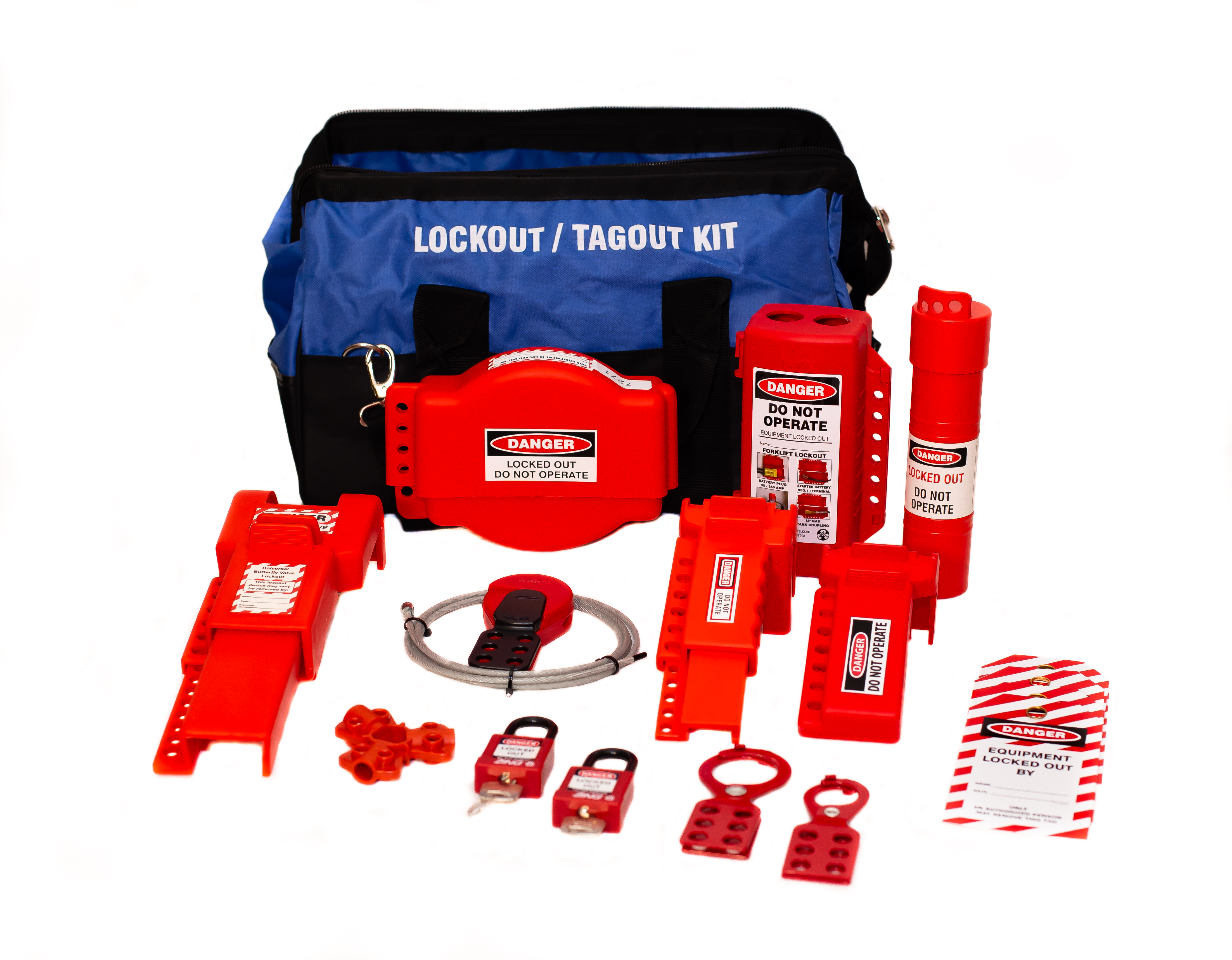 Deluxe Valve Lockout Bag Kit 