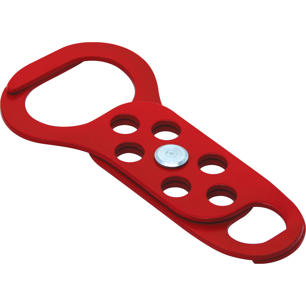 7269 Powder Coated Scorpio Hasp - RED 