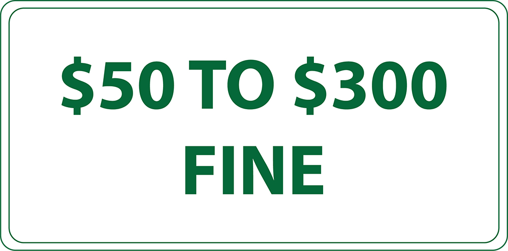 ZING 2694 Eco Parking Sign, Handicapped Parking Fine, Missouri, 6Hx12W, Engineer Grade Prismatic, Recycled Aluminum 