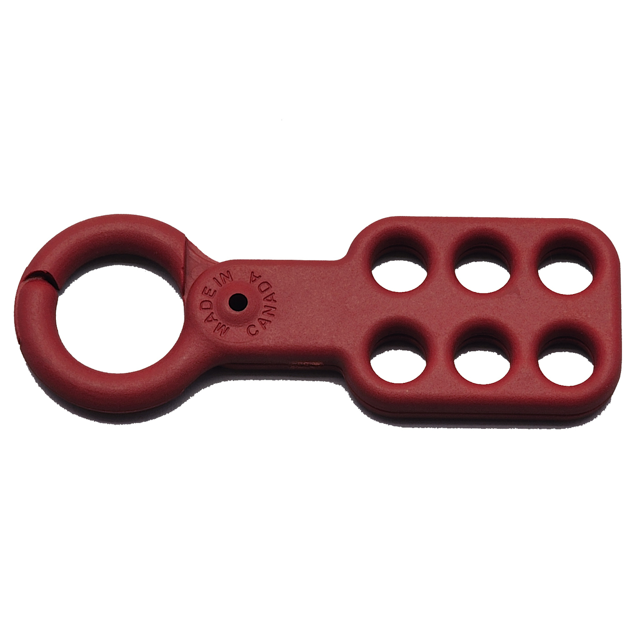 ZING 7108 RecycLockout Lockout Tagout Hasp, 1 Inch Recycled Plastic 