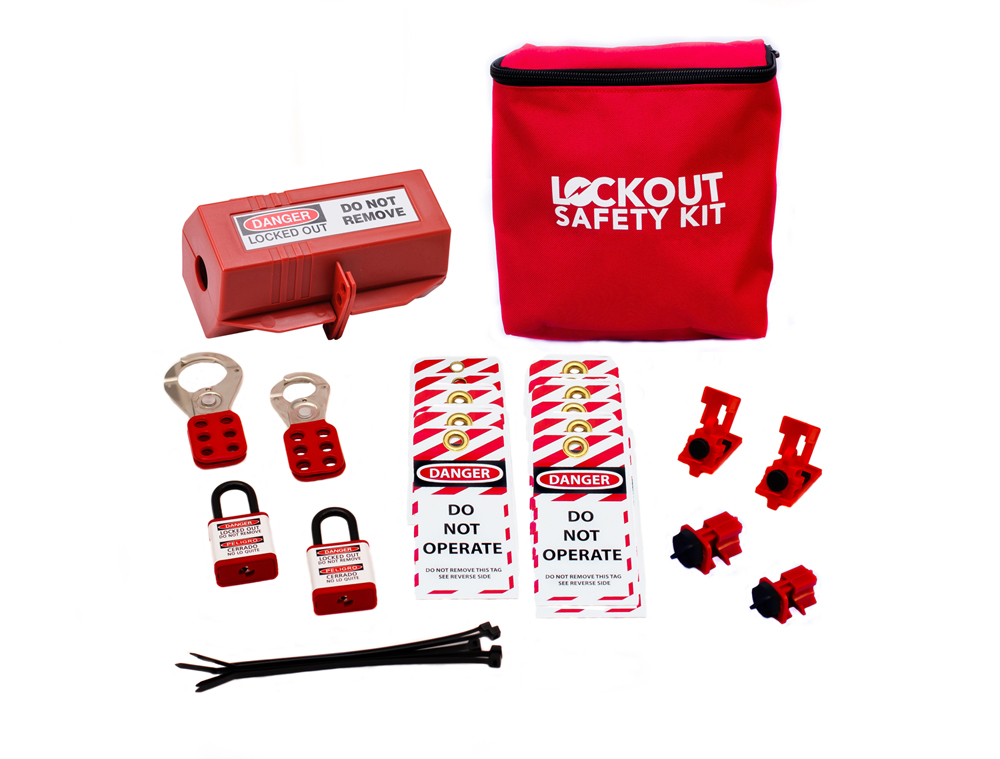 Electrical Lockout Tagout Kit 