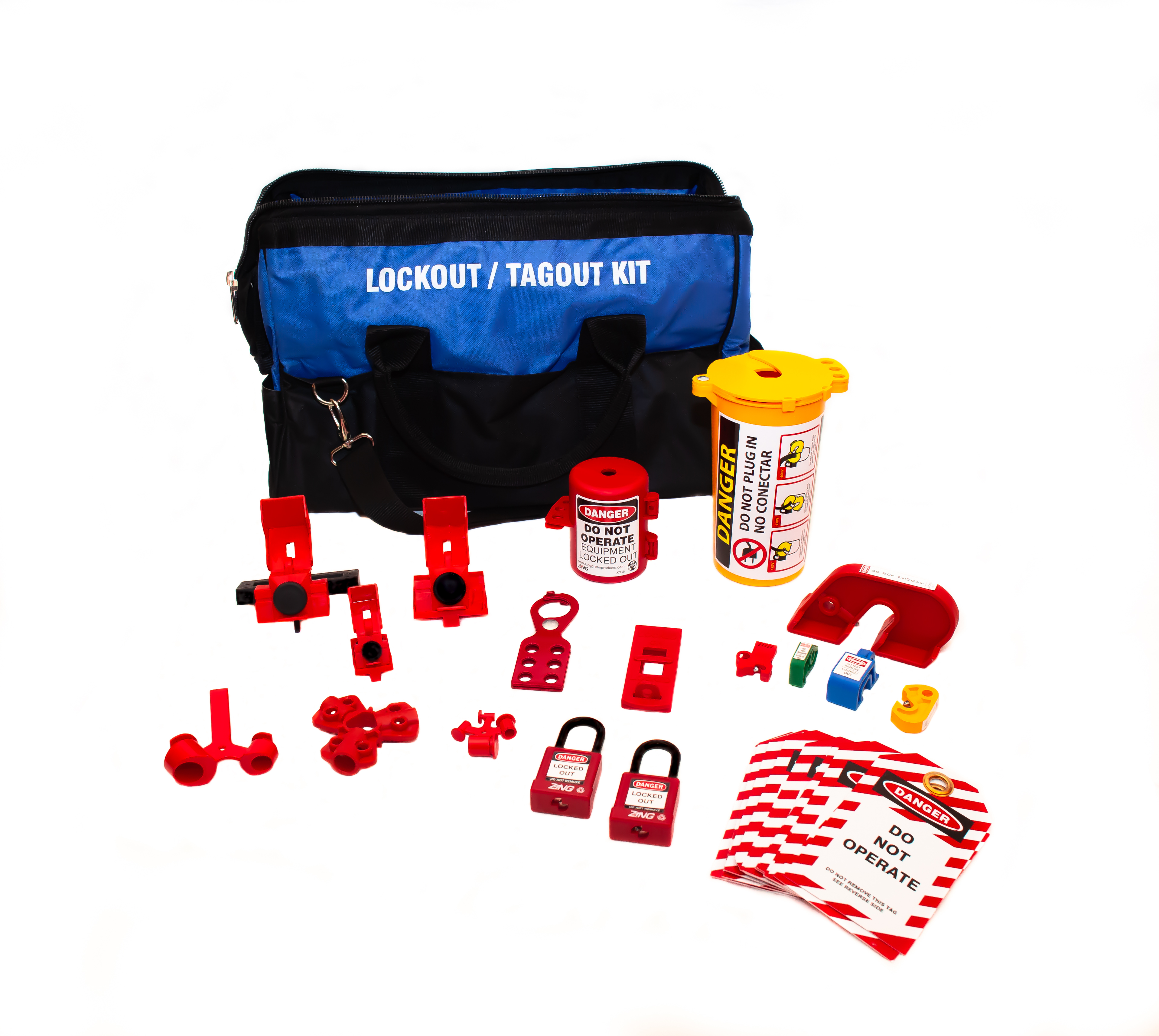 Deluxe Electrical Lockout Bag Kit 