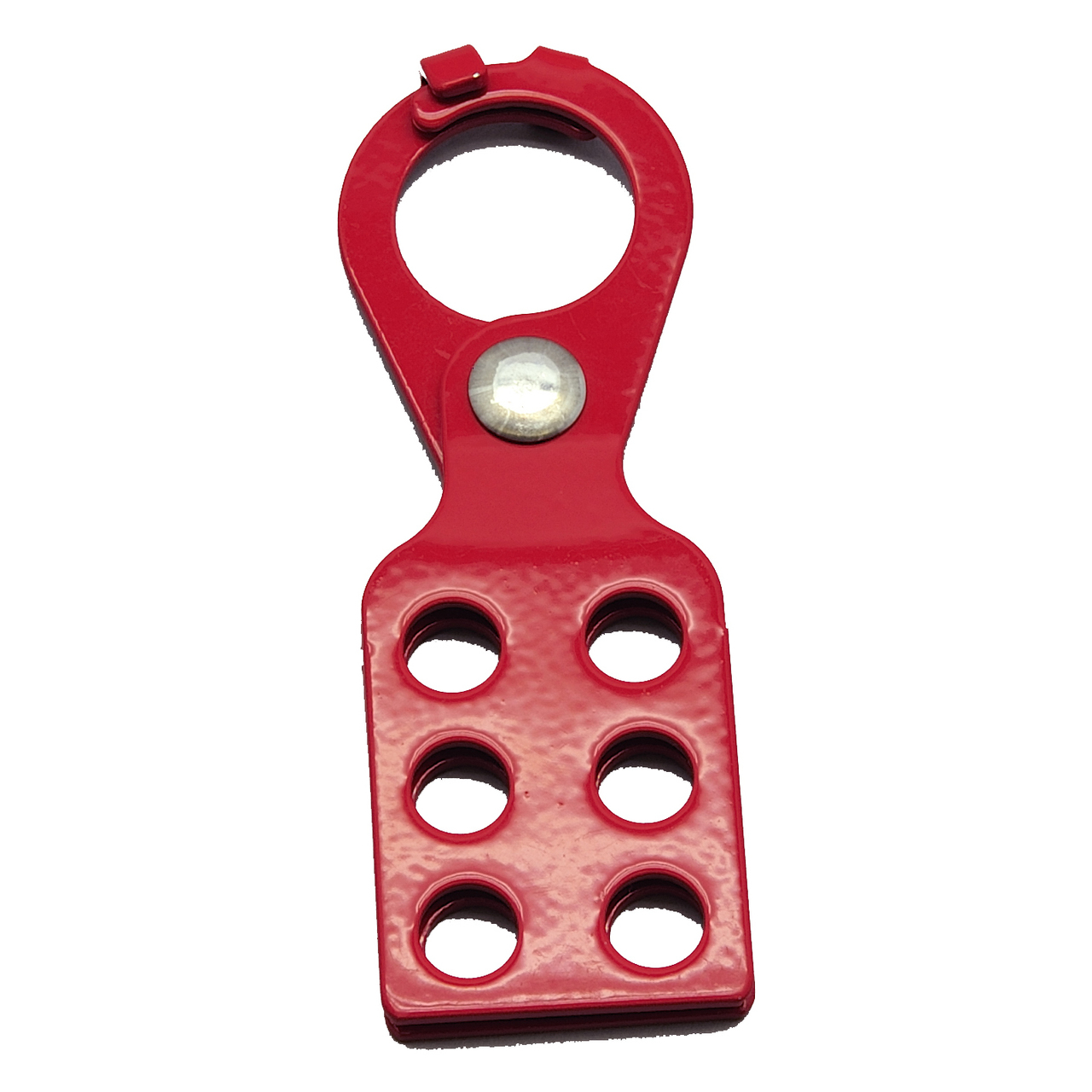 ZING 7106 RecycLockout Lockout Tagout Hasp, 1 Inch Steel with Tabs 