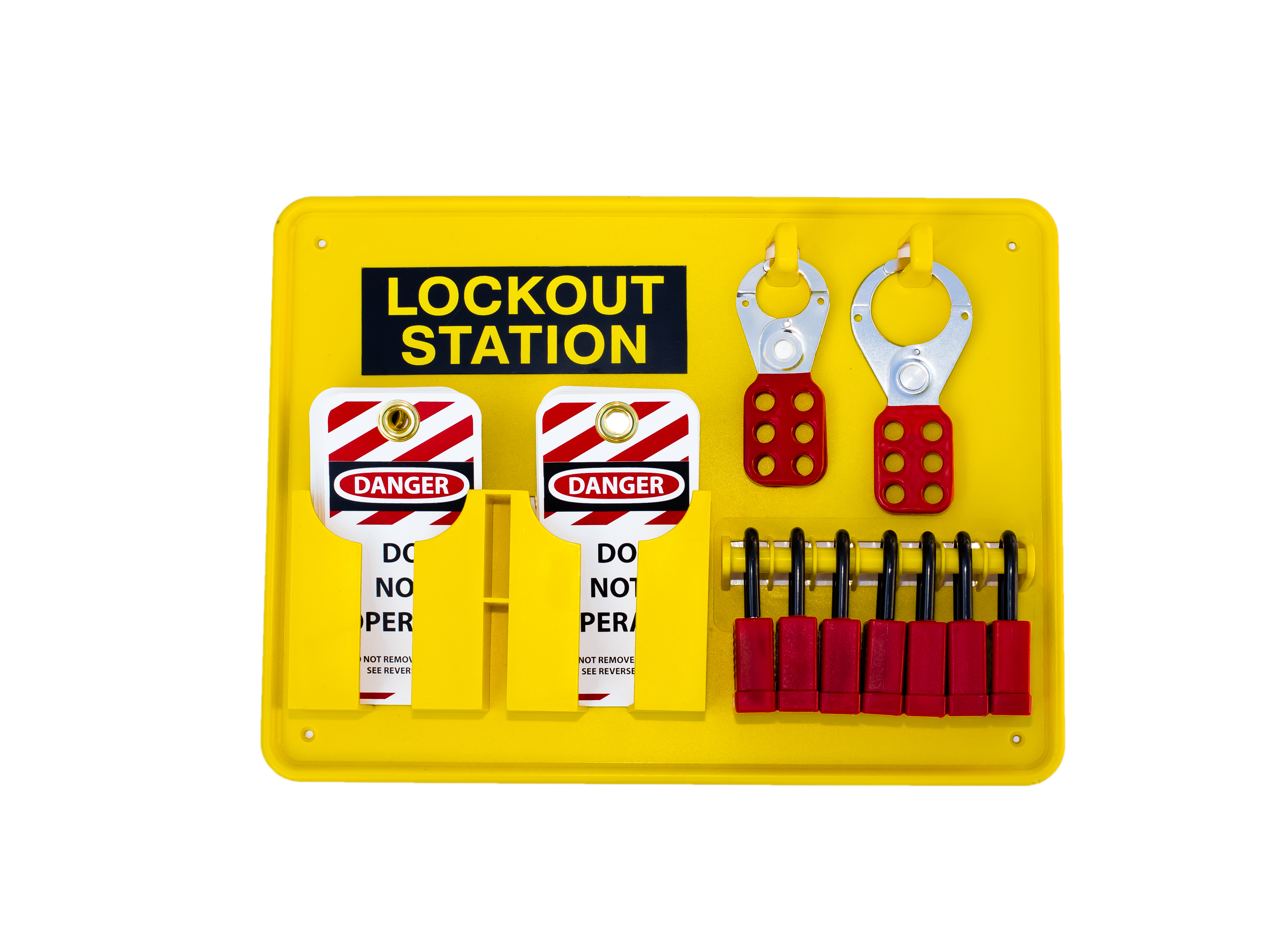 Mini Lockout Station, 7 locks 