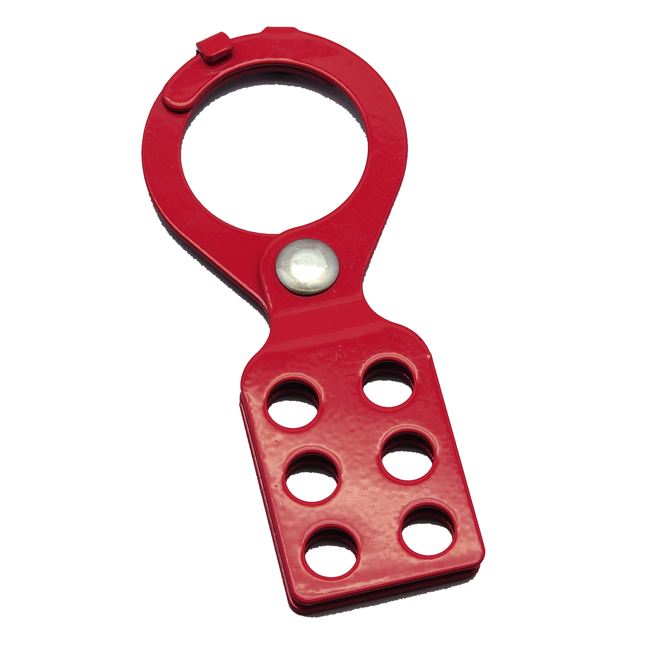 ZING 7107 Lockout Hasp, Recycled Steel Hasp with Tabs 