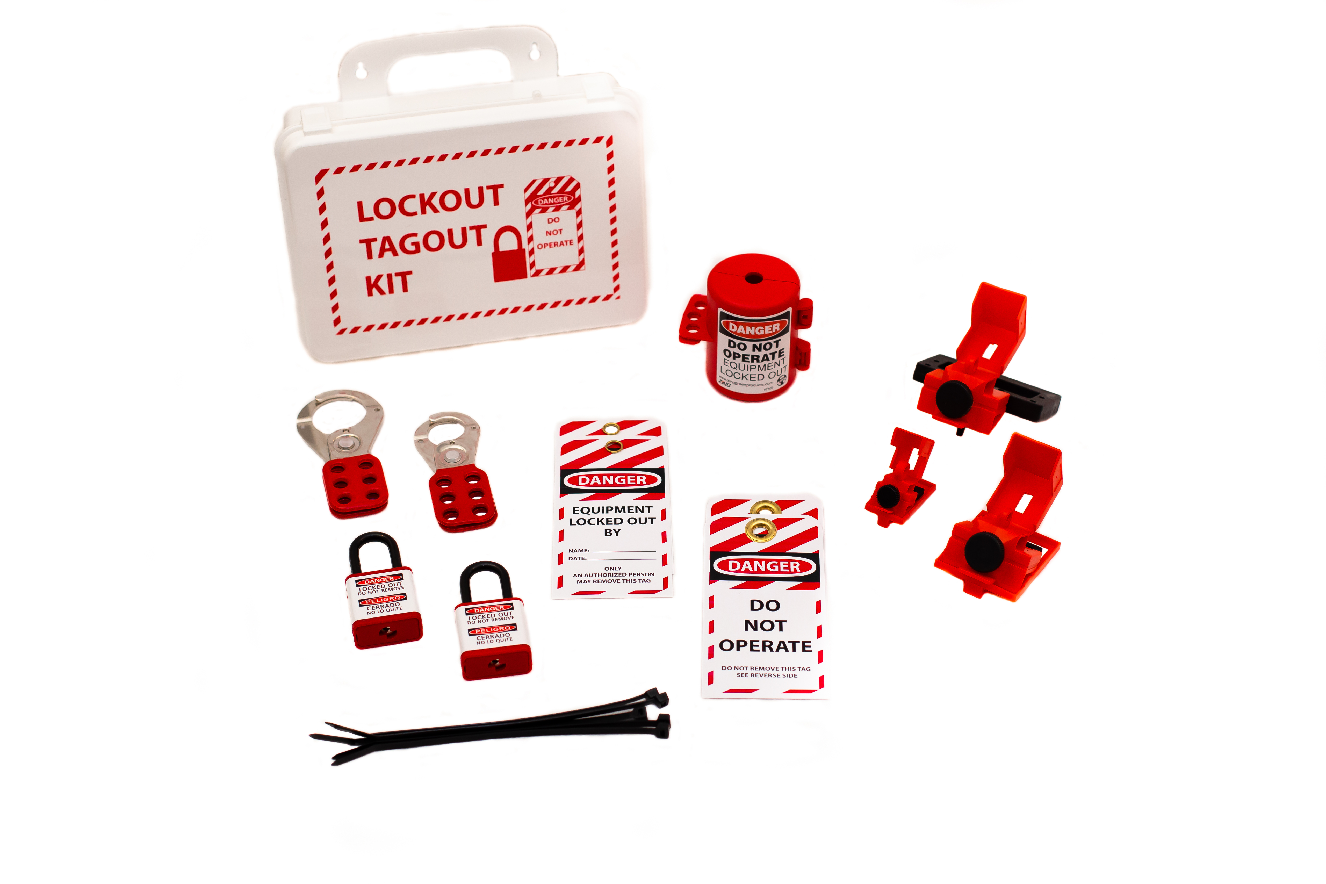 7137 Electrical Lockout Kit, Wall Mount Or Portable 